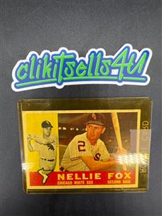 1960 Topps Nellie Fox